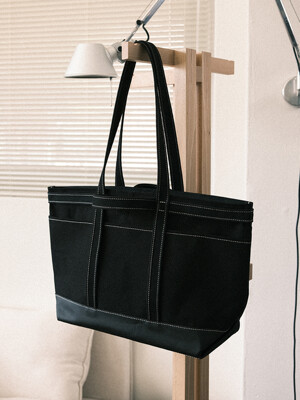 CANVAS TOTE BAG_black