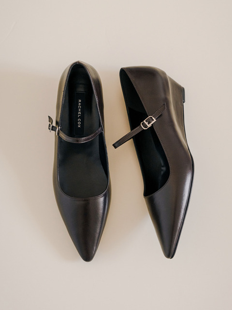 레이첼콕스 AVRA Mary Jane Wedge Pumps_RC3001P