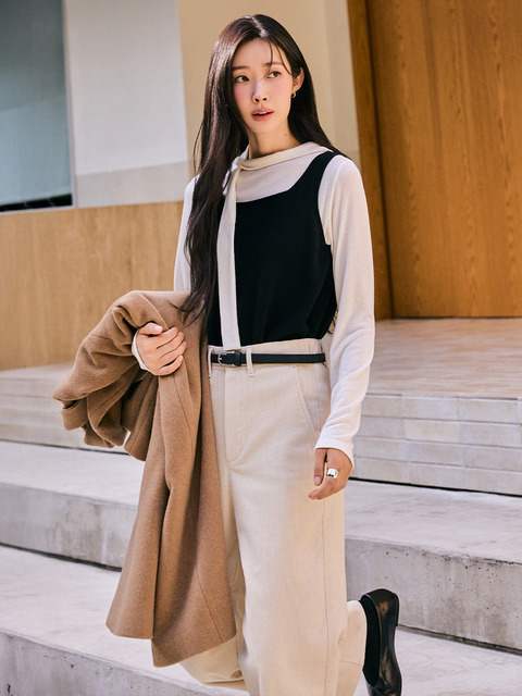 유메르 [차정원 PICK] 몽블랑 캐시 슬리브리스 (4colors)