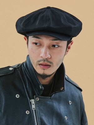 (Black carbon 3pack) - classic newsboy cap