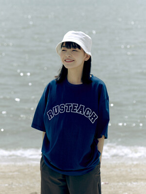 APPLIQUE TEE (NAVY)