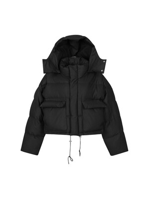 [PF22] QUILTED DOWN CROPPED JACKET
