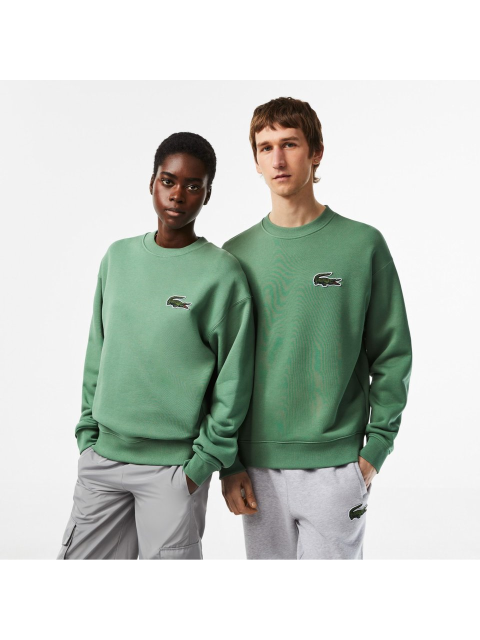 팬츠 - 라코스테 (LACOSTE) - 공용 80S 빅크록 크루넥 맨투맨 SH6405-53G KX5