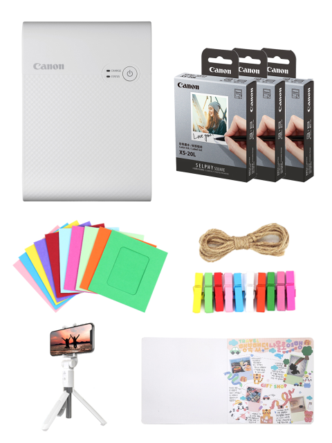 디지털기기 - 캐논 인스픽 (CANON inspic) - 캐논 정품 셀피 스퀘어 SELPHY SQUARE QX10 여행패키지 포토프린터 핸드폰 사진인화