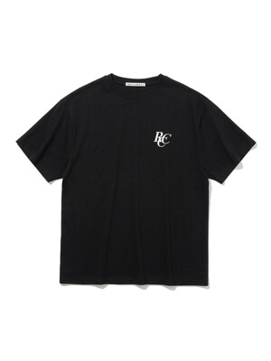 RCC Logo standard T-shirt [BLACK]