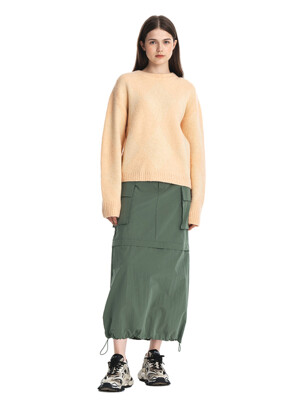 Vermont Slit Pocket Skirt (Khaki)