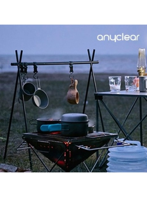 캠핑용품 - 애니클리어 (anyclear) - 애니클리어 다용도 걸이 행어 높이 조절 캠핑 주방용걸이 PDB-CP10