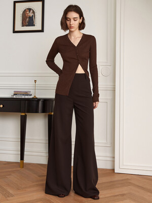 YY_Vintage long wide-leg pants