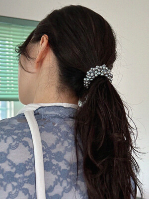 silver berry hair strap