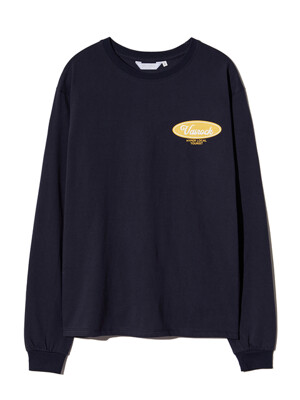 23FW Cotton Tourist Long Sleeve Navy_TLS01NY