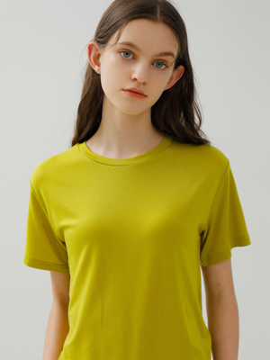 A BASIC LINE TENCEL T [2 colors]