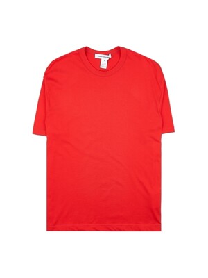 [꼼데가르송] 코튼 반팔 티셔츠 FKT015 RED