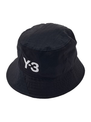 [Y-3] 로고 프린트 버킷햇 H62986 BLACK