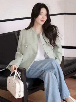 25SN mellow tweed jacket [MLN]