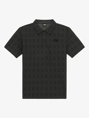NT7PR16B 남성 필드 반팔 폴로_DARK KHAKI
