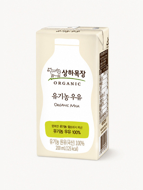 매일유업 상하목장 유기농 멸균우유 200ml 48팩