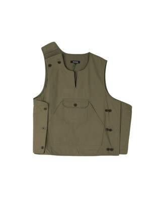 Windy City Vest (Khaki)