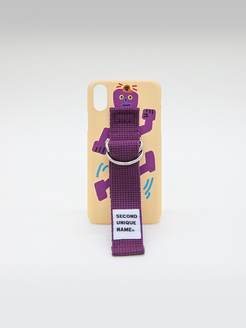 세컨드유니크네임 SUN CASE ALMOND OIL DEEP PURPLE (ILLUST)