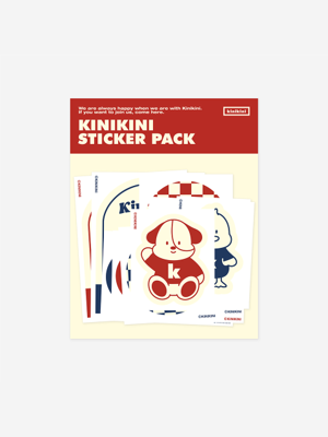 SIGNATURE KINI STICKER PACK-RED(스티커)