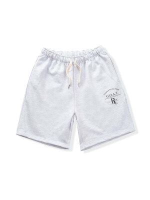 [U] Goat Sweat Shorts Light melange