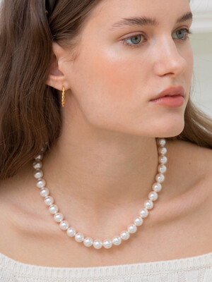 swarovski pearl classic necklace 10mm