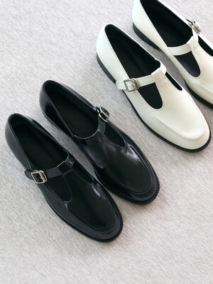 VEVERS T-strap loafer_CB0043(type2)(2colors)