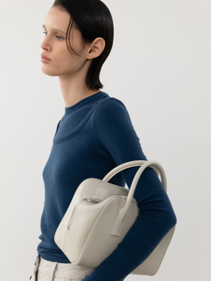 Square Tote Bag_Ivory