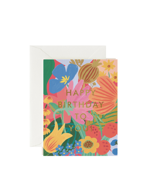 문구 - 라이플페이퍼 (RIFLE PAPER) - 라이플페이퍼 Sicily Birthday Card 생일 카드