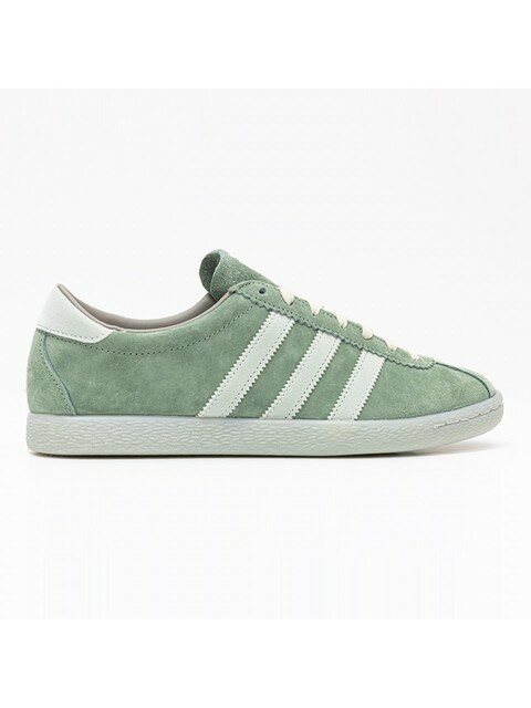 럭셔리슈즈 - 아디다스 (ADIDAS) - 23SS 아디다스 토바코 그루엔 실버 그린 남성 스웨이드 스니커즈 GY7397 SILVERGREEN
