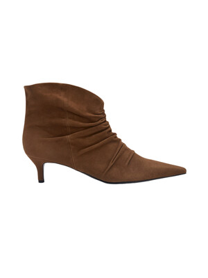 Slouchy Ankle Boots / Brown