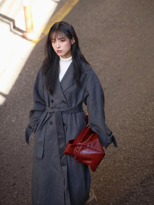 HANDMADE CASHMERE DOUBLE COAT [3COLORS]