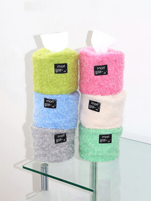 [선물포장] Ickle tissue case (원형)(6color)