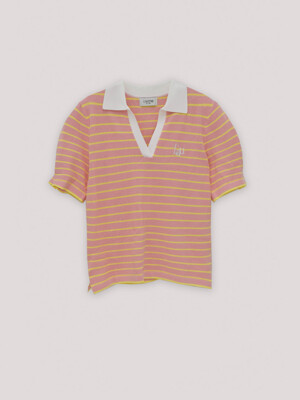 [24SS] Lautre Pink Stripe knit