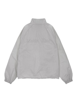 MATIN COATING ANORAK JUMPER IN GREY