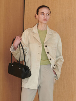 Classic Faux Suede Leather Jacket SL5XJ626-DH