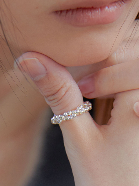 헤이][sv925] bold pinkie ring