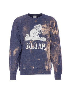 [와일드동키] SS25  맨투맨 MITBLEACHED BLU