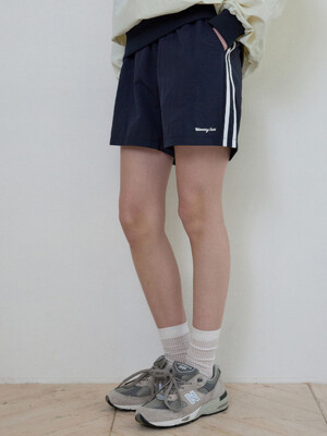 W/One Mile Track Short Pants_NAVY(W25-PT15)