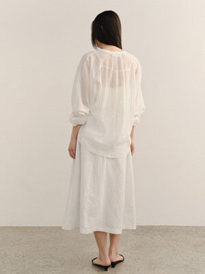 Natacha Skirt Porcelain
