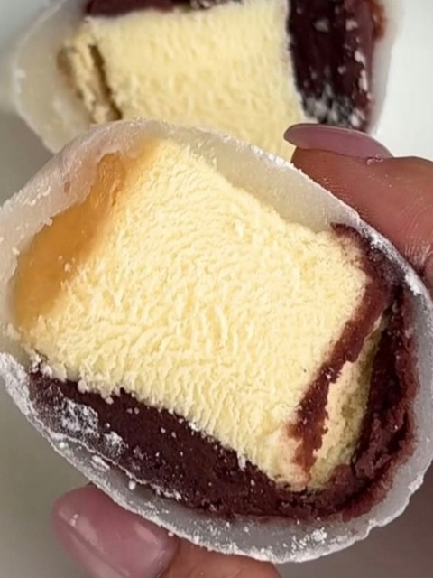 티알에스큐 가윤떡집 입안에서 녹는 수플레 치즈케이크 크림 찹쌀떡 모찌 (1박스/2박스)