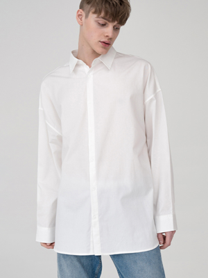 [스페셜] Overfit special classic color shirt_white