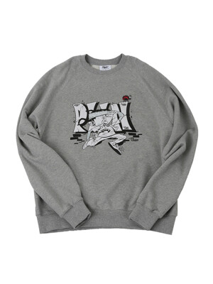 PLIN LOGO SWEAT_M/GREY