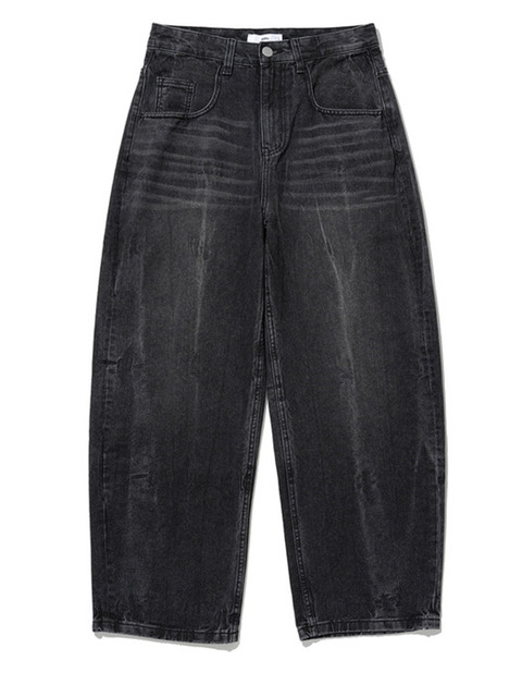 이에스씨스튜디오](size:2) washing denim culotte pants (blue)