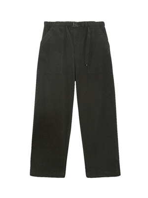 2-way corduroy pants (dark gray)