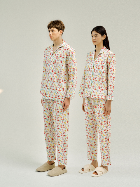 라운지웨어 - 조스라운지 (Jo`s lounge ) - (couple) Wild Flower Pajama Set