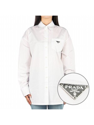23SS (P418GG 1XV2 F0009) 여성 포플린 셔츠