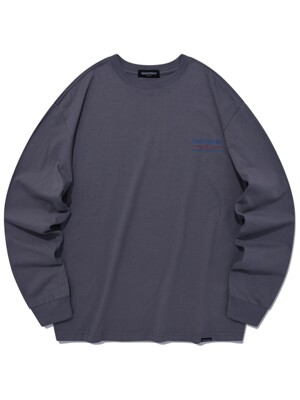 SP OILER LONG SLEEVE-CHARCOAL