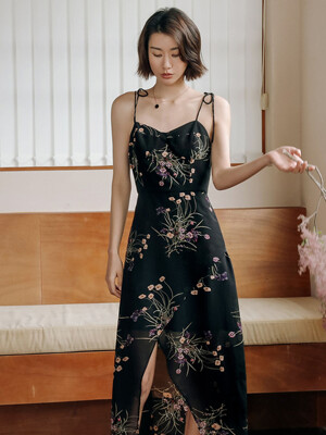 LS Hyacinth slim A-line dress