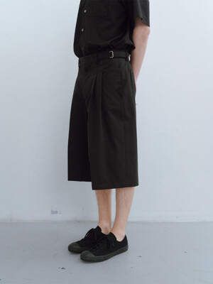 signature bermuda pants (c/p ver. black)