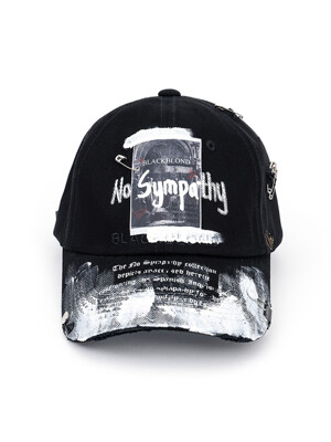 BBD No Sympathy Graffiti Logo Cap (Black)